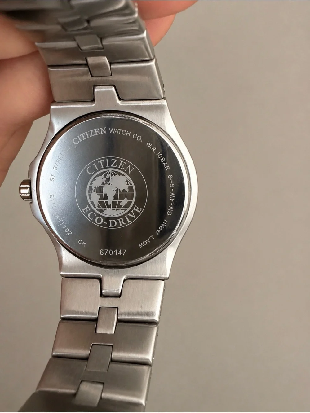 Citizen compact wristwatch